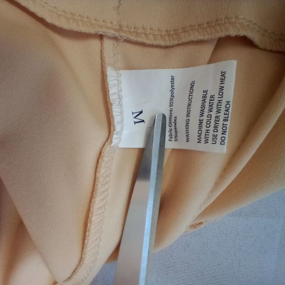 HIGH RISE Women's Trousers with Side Pockets Zipper Closure Size Medium - Picture 2 of 8